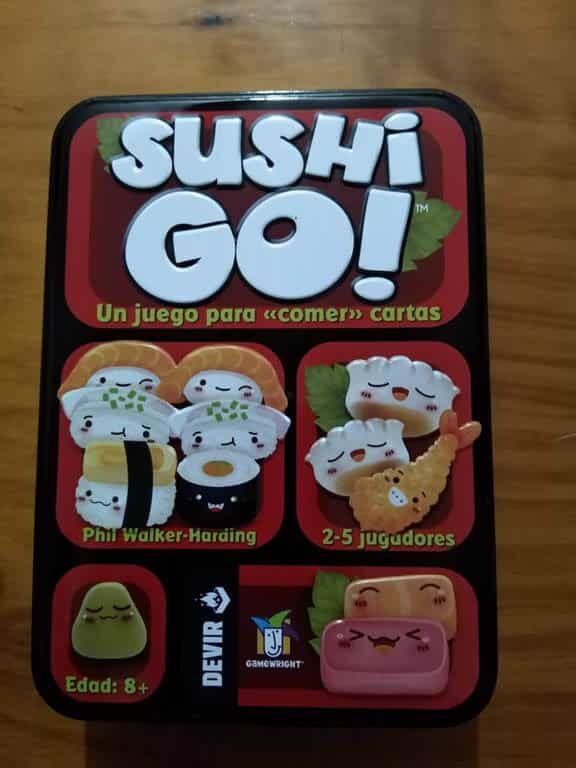 Juego de Mesa Sushi Go Caja