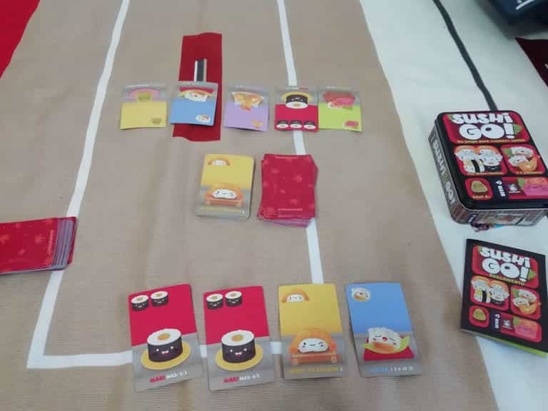 Juego de Mesa Sushi Go Partida Cartas